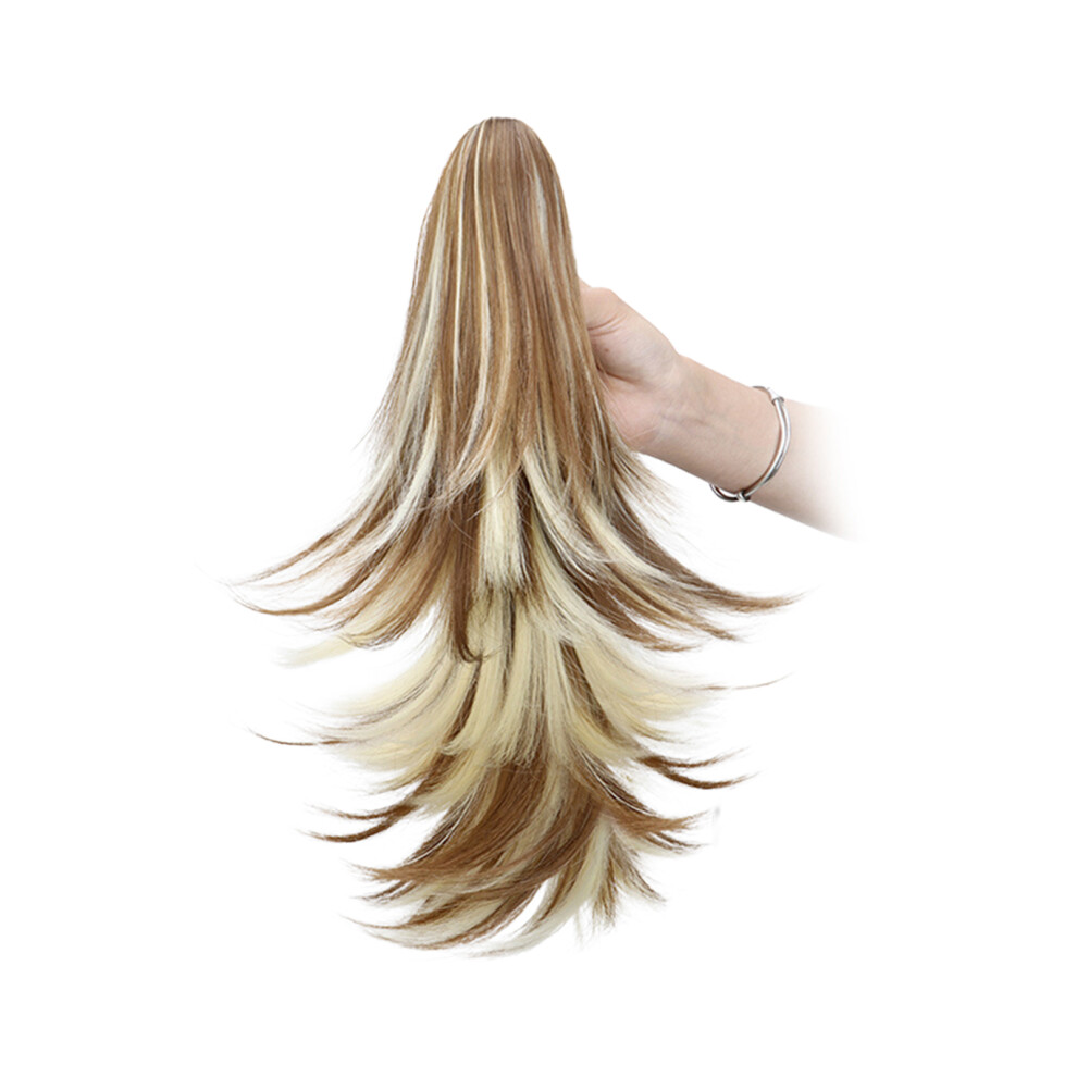 Roc-Electron Unisex (6H613#) Women\'S Fluffy Ponytail Clip Extension