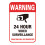 24H Surveillance Camera Warning Sticker - 50 Chars 1