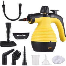 Kitchen Multifunctional High Temperature Pressurized Handheld Steam Cleaning Machine with 9PCS Accessory UK Plug