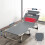 Folding Bed Guest Bed Portable Single Camping Cots With Mattress 7