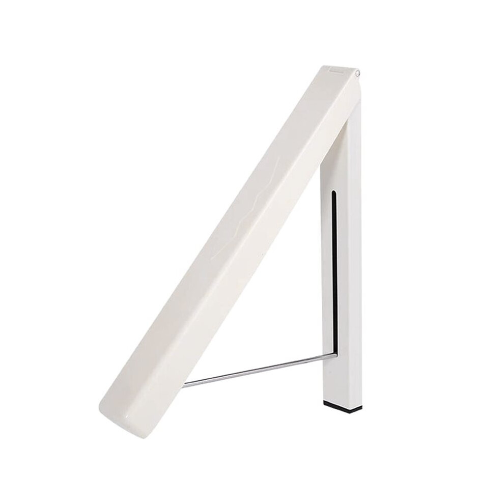 Tauoh Folding Clothes Hanger Space Saving Clothes Rack Invisible Clothes Storage Hanging Rack For Laundry Room Bathroom.