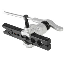 Eccentric Flaring Tool Set for Refrigeration Water Gas Brake Applications Tubing 6 Dies Sizes 1/4 - 3/4inch