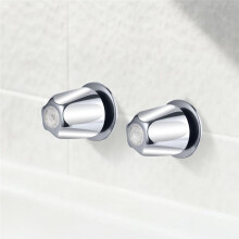 2 Handle Bathtub and Shower Trim Kit for Price Pfister Windsor Faucet,Rebuild Kit Include Electroplating Handles 12H-2H