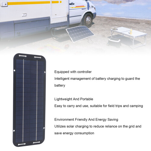Eco-Friendly 6W Solar Battery Charger