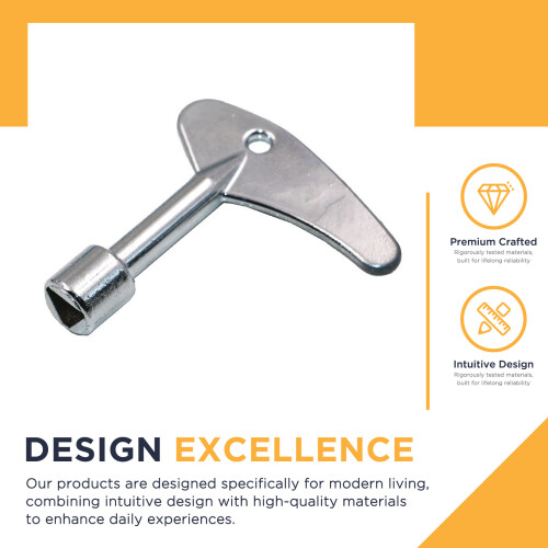 Durable Triangle Key for Elevator & Water Valve 1