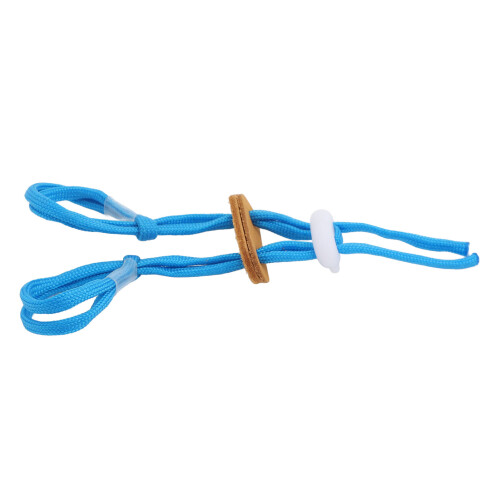 Polyester Adjustable Archery Finger Sling for Recurve Bow Blue 9g