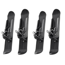 4X Snow Sledge Board Beach Skateboard Universal Ski Plate for Scooter Balancing Bike Pet Stroller Disabled Wheelchair