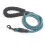 Peacock Blue Nylon Leash L 2m/6.6ft Foam Handle 1