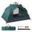 3-4 Man Automatic Instant Double Layer Pop -Up Waterproof Outdoor Camping Tent 1