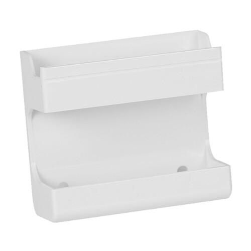 Supporto per telefono in plastica da parete, 97x36x86mm, autoadesivo 2