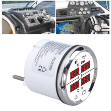 81000326 52mm 4-in-1 lunetta argentata quadrante bianco Boat