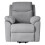 Living And Home Single Sofa Recliner Armchair Reclining Chair, Grey 5
