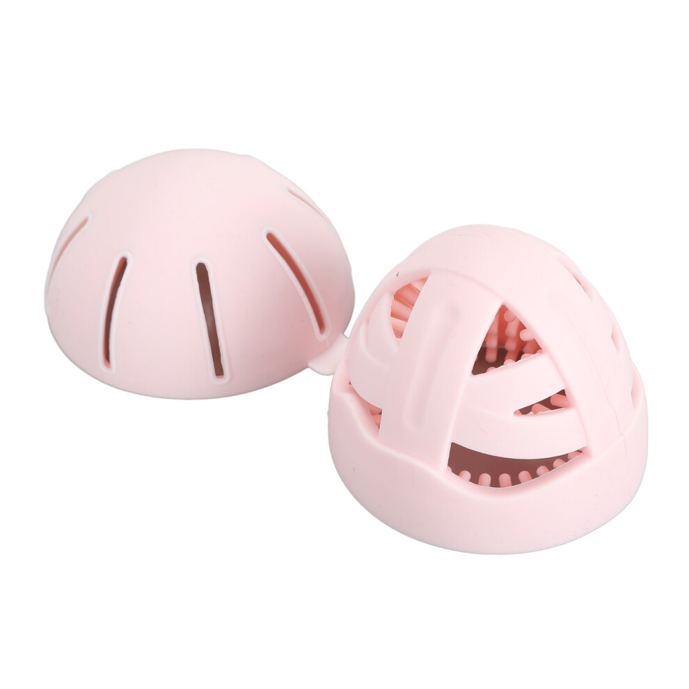 Pink Silicone Egg Cleansing Brush, Reusable Egg Scrubber For Dirt Removal