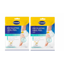 2x Scholl Exfoliating Heel Peel Treatment Remove Dry Cracked Skin Vegan