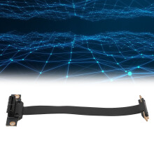 PCIe 3.0 X1 Riser-Kabel 8 Gbps 30 cm/11,8 Zoll Schwarz