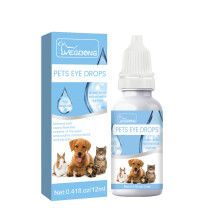 Yegbong Pet Eye Drops Cat and Dog Eye Tear Stain Removal Eye Gentle Cleansing Eye Drops