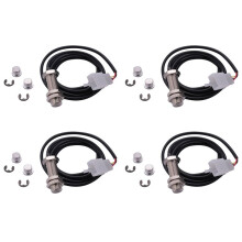 4X Câble de Capteur pour Moto Numérique Vtt Odomètre Compteur de Vitesse Tachymètre