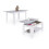 Pack mesa de comedor 140 y mesa de centro Lya 4