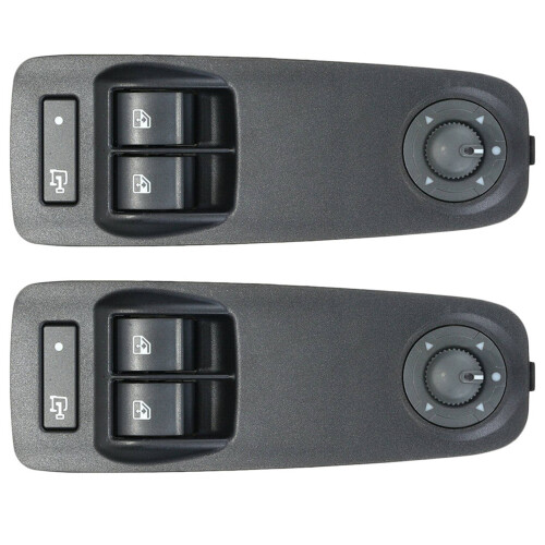 2X New Power Window  for  Boxer  Jumper  Ducato 735487419