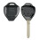 4 x Remote Car Key Fob Shell Case for 2007 2008 2009 2010 2011  Camry Rav4 6
