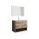 Mueble de baño con espejo Thai 2 puertas 2