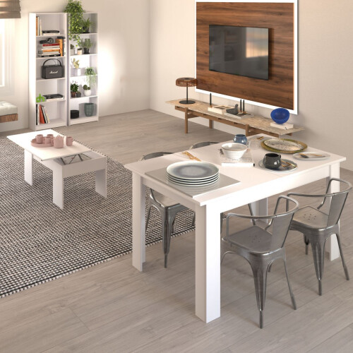 Pack mesa de comedor 140 y mesa de centro Vita 1