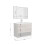 Mueble de baño con espejo Thai 2 puertas 6