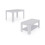 Pack mesa de comedor 140 y mesa de centro Lya 3