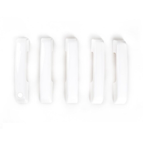 Car Door Handle Protector Tailgate Handle Cover Trim for  Bronco 21-2024 Accessories White Without   Hole 1