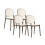 Pack 4 sillas de exterior Klux 2