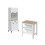 Pack alacena con mesa alta Nitza 3