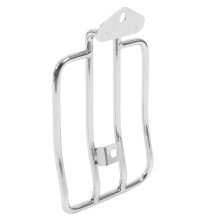 2X Motorrad GepäCkträGer Rückenlehne KotflüGel Hinten für -Davidson Sportster Xl 883 Xl1200 X48 (Silber)