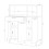 Alacena cocina Colin 3 Puertas 2