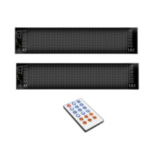 2PCS LED Eyes Windshield Truck Car Display Screen Panel LED Luminous Sign LED Glowing Eyes for Windshield Glass