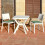 Pack 4 sillas de exterior Shine 5