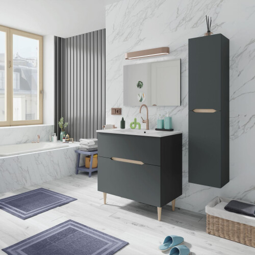 Pack de baño con lavabo Opera 80 2