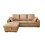 Sofá cama con chaiselongue reversible 4 plazas Edna 2