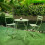 Set de exterior mesa y 2 sillas plegables Gio 2