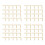 80 Pcs 51mm Flat Corner Right 90º Angle Bracket Repair Plate Fixing Brace 1