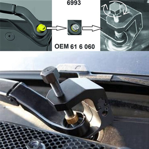 Universal Wiper Arm Puller Disassembly Removal Tool Windscreen Window Wiper Arm Puller Auto Accessory 1