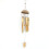 Bamboo Wind Chimes Coconut Shell Top Indoor Outdoor Decor 1Pc 3