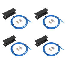 4X Tube pour Capricorn PTFE Bowden Série XS 1M et Coupe-Tube pour Imprimante 3D Filament 1.75mm avec Raccord PC4-M6 et PC4-M10