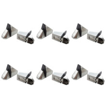12 Pieces 3mm-16mm Adjustable Glass Holder Glass Clamp Holder