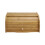 Living And Home Bamboo Roll Top Bread Bin Food Storage Box 3