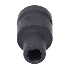 Douille carré en acier M12 Chrome-MolybdÚne, 1/2" de fixation pour clé pneumatique électrique