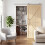 Homcom (S) HOMCOM Sliding Door Hardware Kit Smooth Quiet Sliver Tone 8