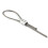 300Pcs Aluminum Crimping Loop Sleeve for 3mm Diameter Wire Rope and Cable 6