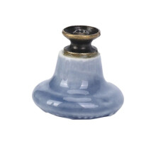 30PCS Ceramic Cabinet Knobs Vintage Drawers Handles for Kitchen Cupboard Drawer Bookcase Furniture Door (with Screws)