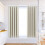 Living And Home Solid Colour Grommet Top Polyester 100% Blackout Curtains Pair 2