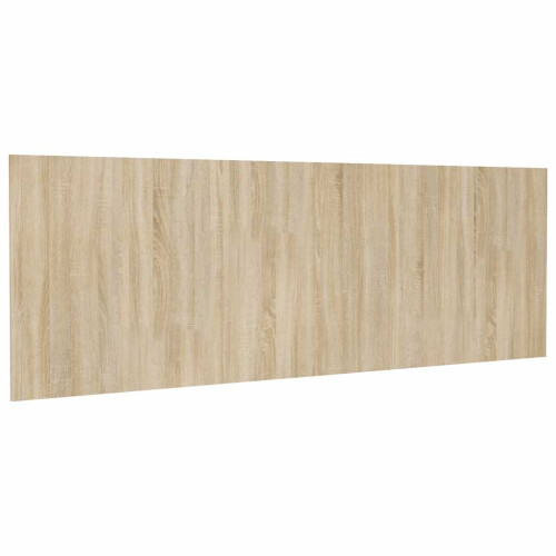 VidaXL (brown) vidaXL Wall Headboard Bed Header Bedroom Wall Bed Headboard Engineered Wood 1